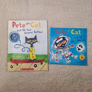 5/$20 Pete the Cat Two Book Bundle
